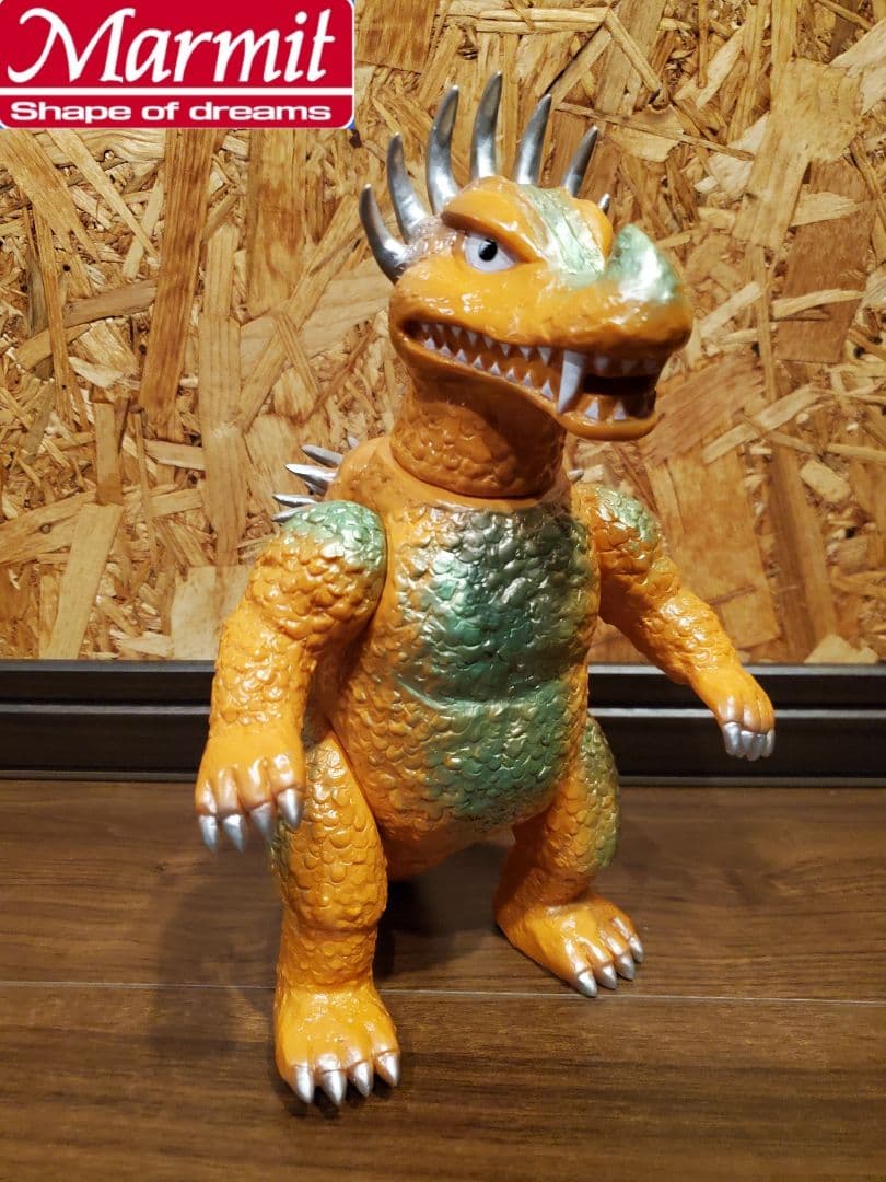 アンギラス ソフビ MARMIT マーミット レア 検 ブルマァク マルサン