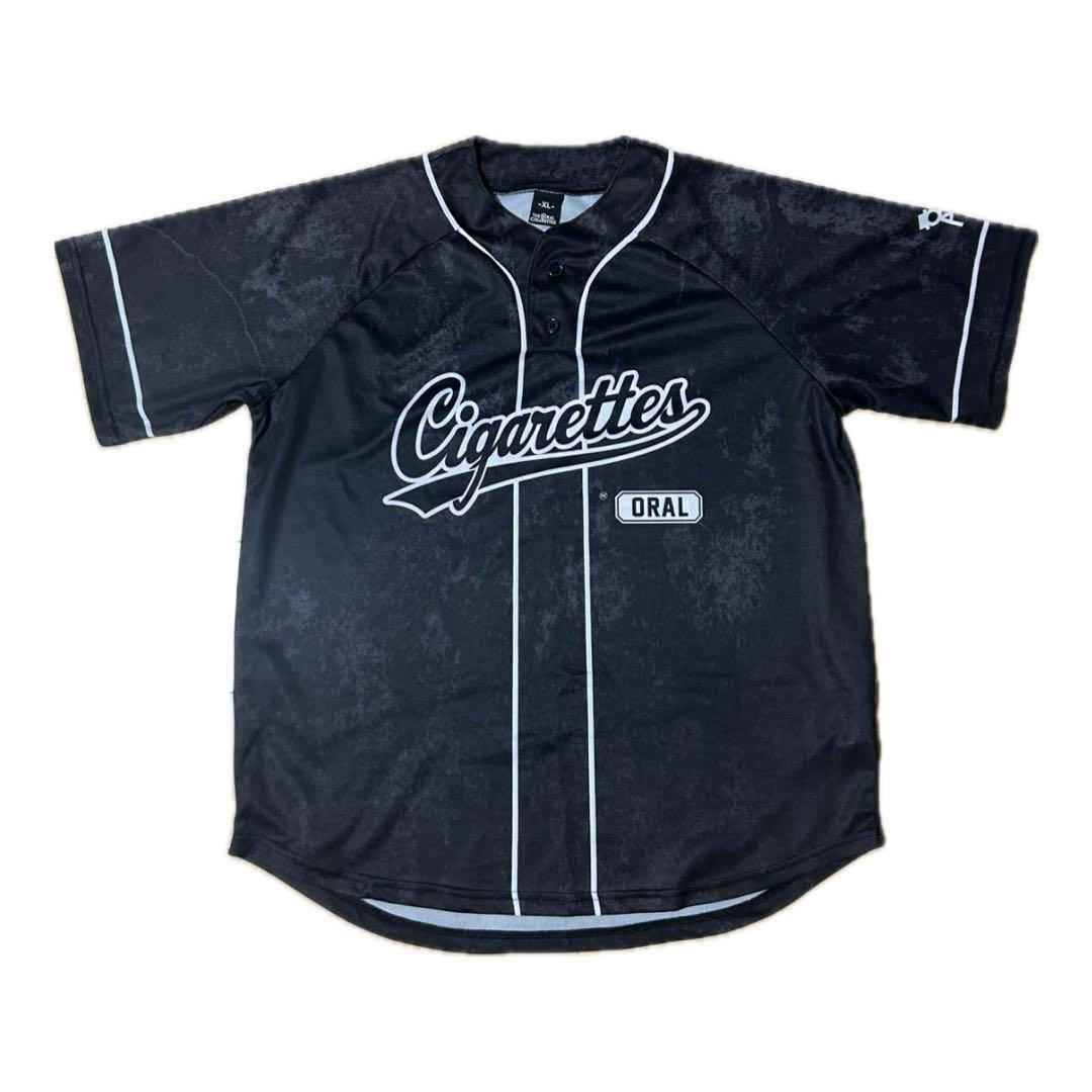 THE ORAL CIGARETTES ベースボール シャツ XL黒