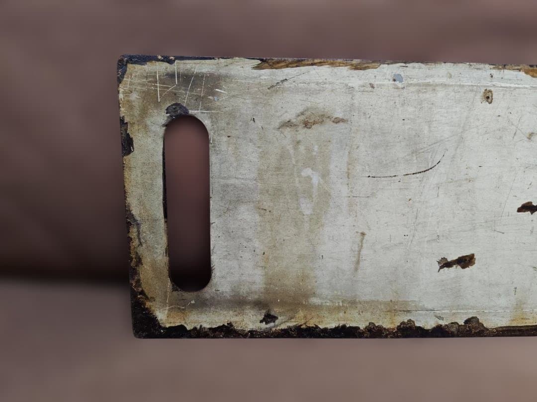 行先板サボ　上野山形経由ー秋田 急行おが 　国鉄東北本線キハ28キハ58方向幕