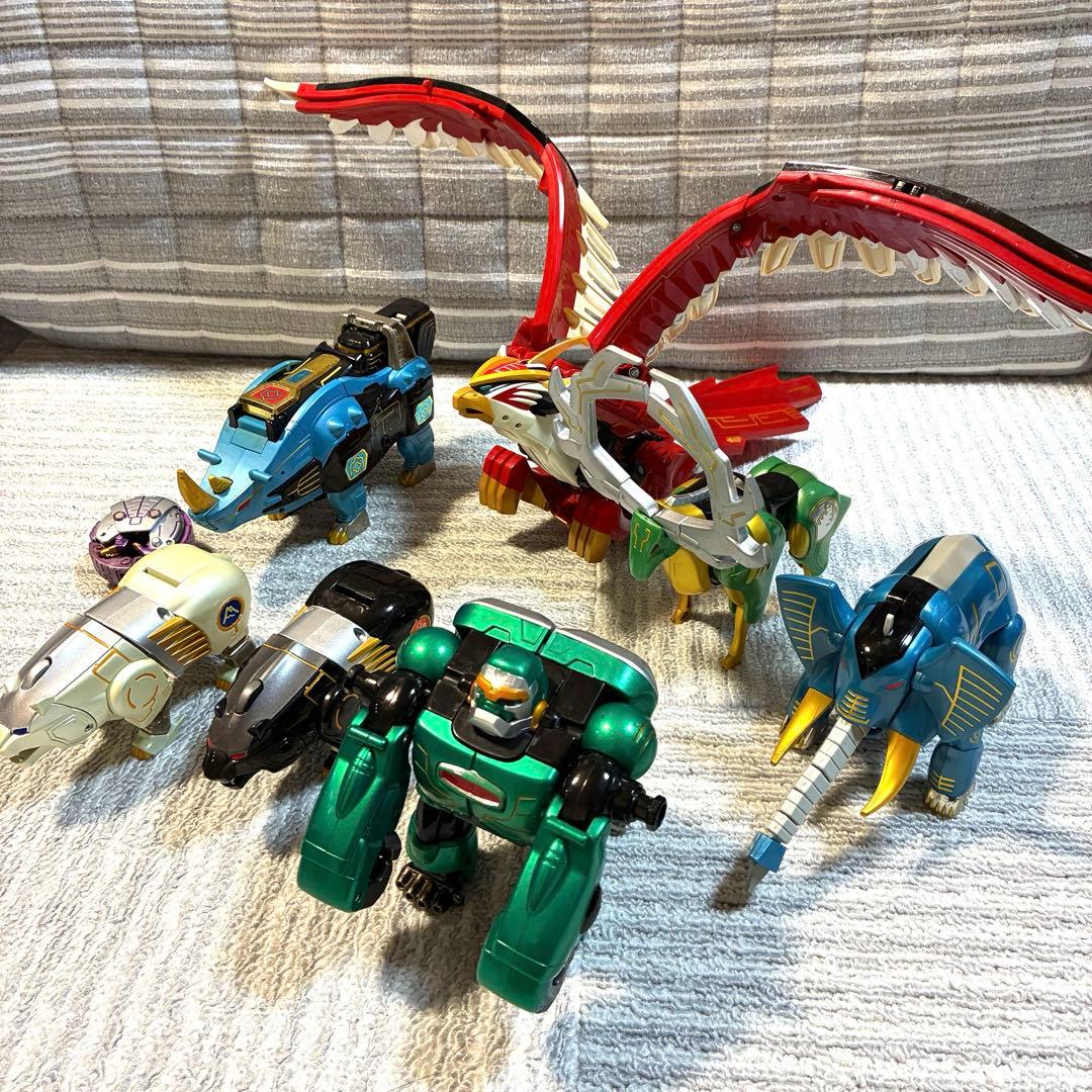 DX超合金 百獣戦隊 ガオイカロス他