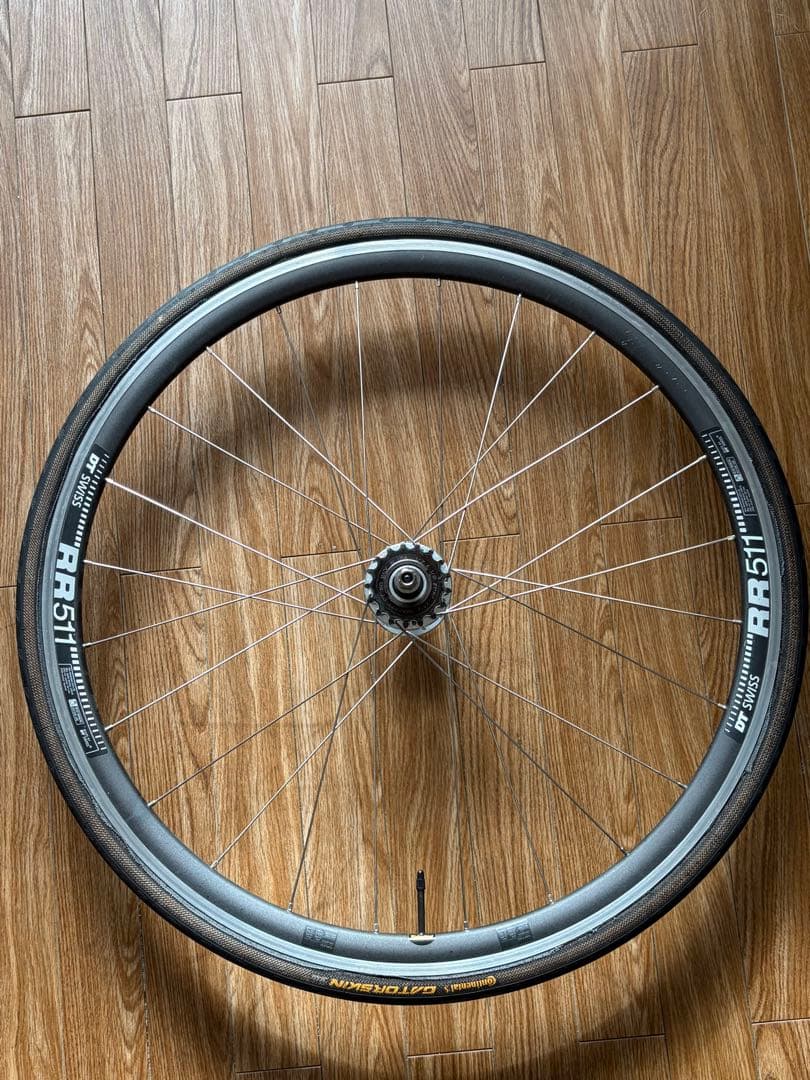 DT SWISS RR511 手組みホイール リアのみ ピスト用
