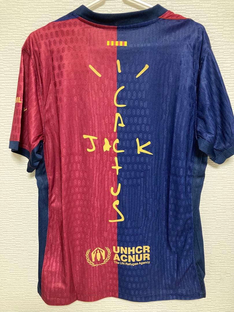 24-25 バルセロナ✕トラビス コラボ ユニフォーム（H）