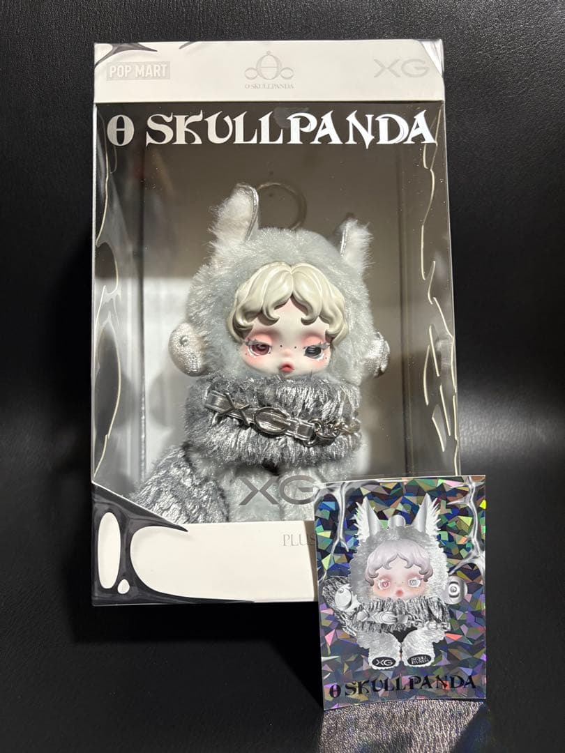 新品・未開封SKULLPANDA XG フィギュア スカルパンダ 限定カード付