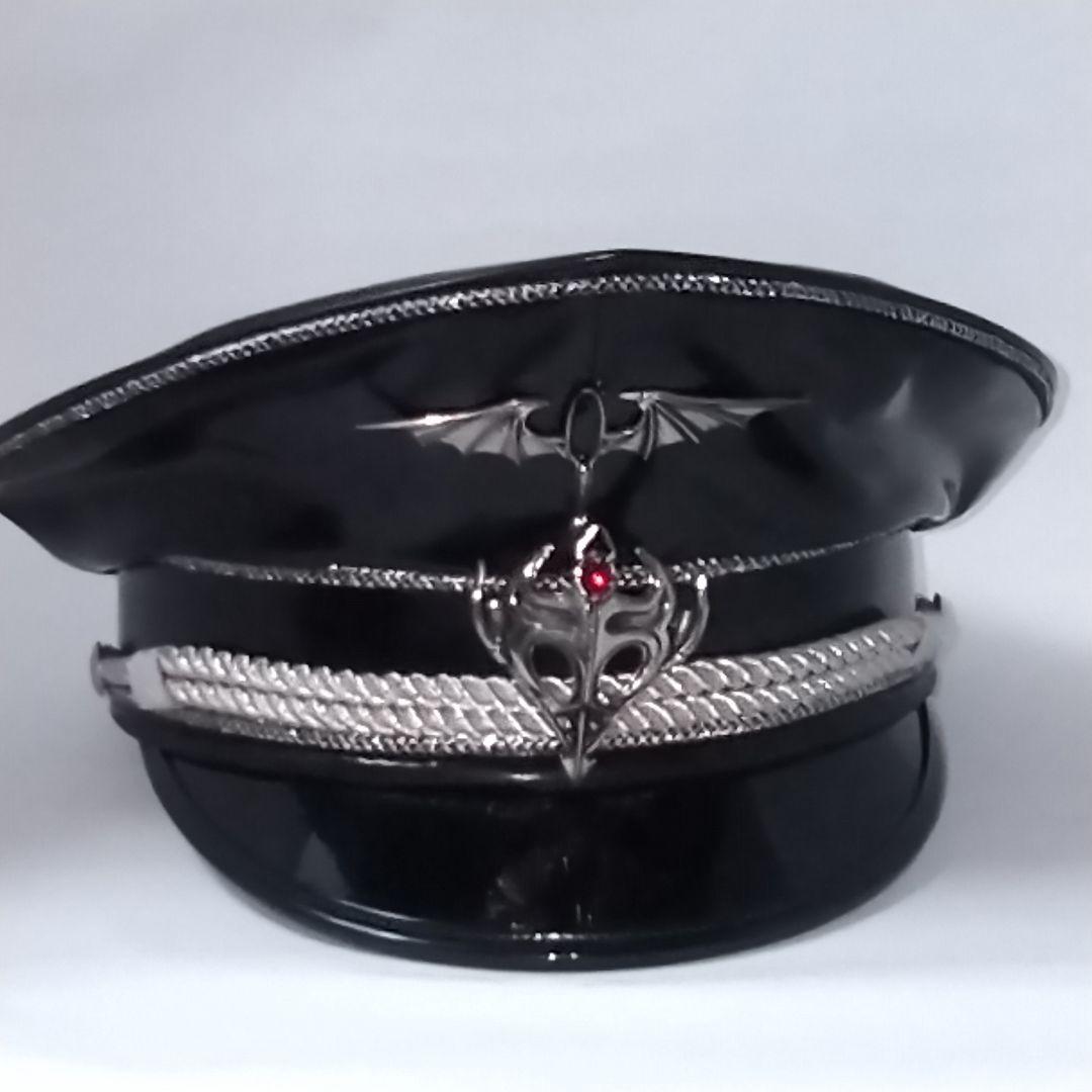 JAP工房 聖飢魔II エース長官 軍帽 エナメル