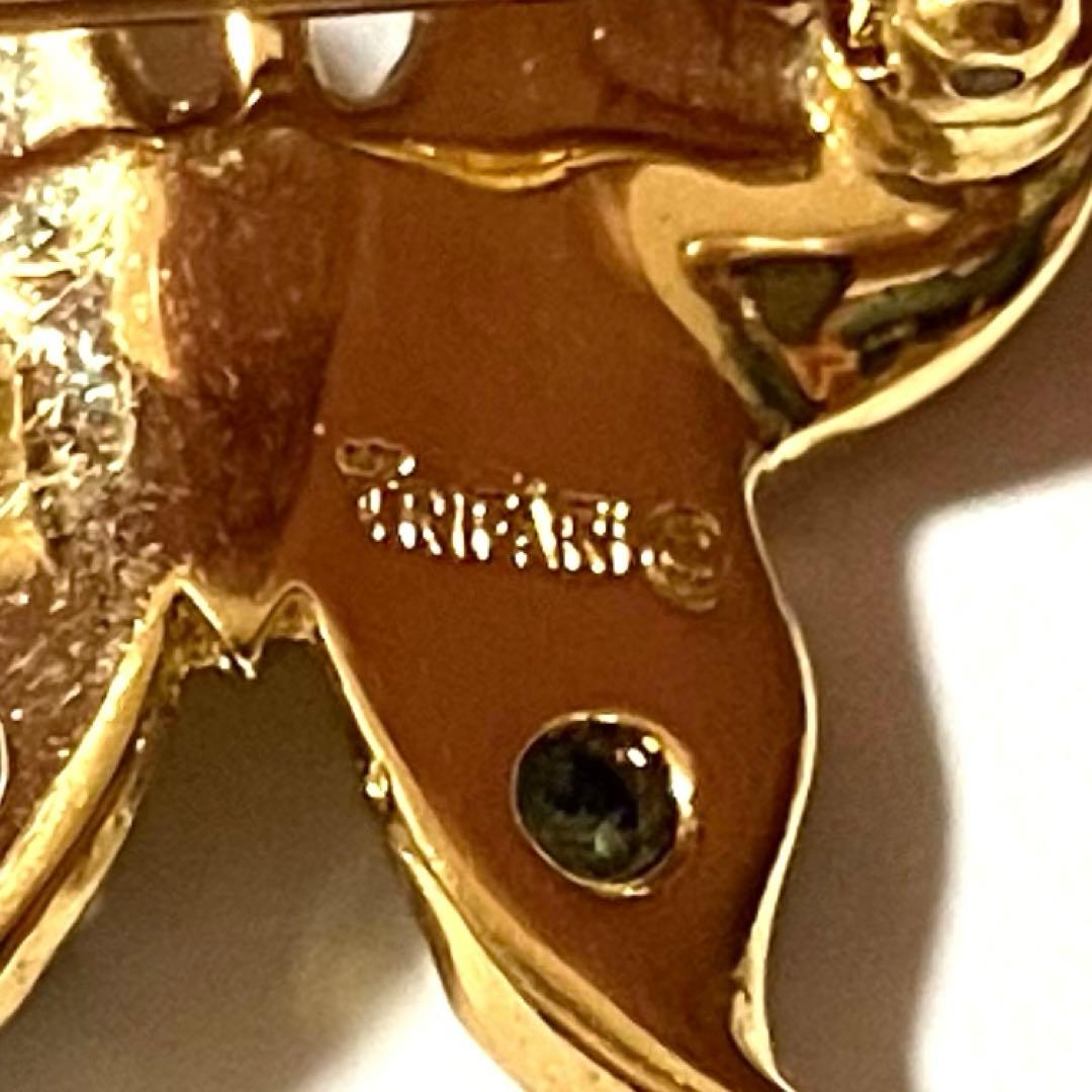★Trifari★蝶々ブローチ ヴィンテージ 昭和レトロ