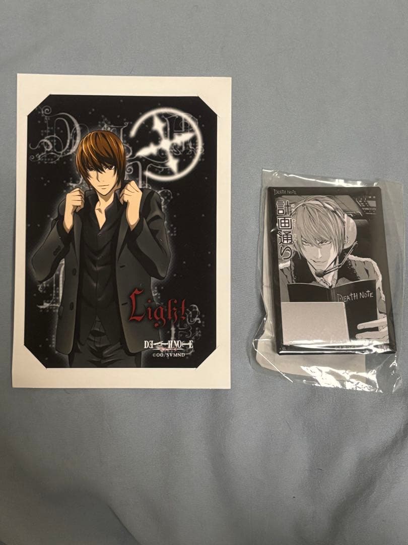 ハピクロ！ コミックス缶バッジ コレクション 夜神月 ブロマイド ポストカード