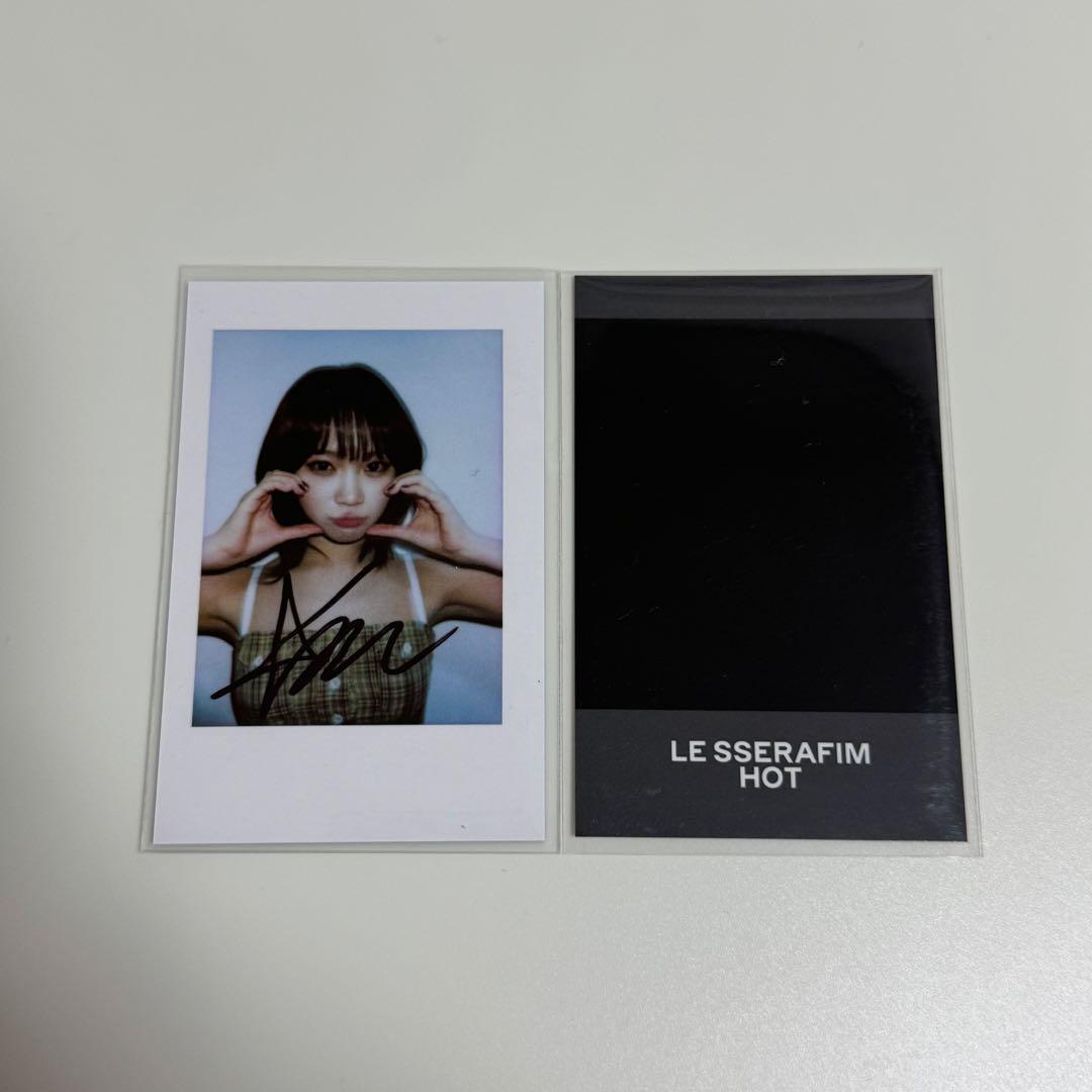 LESSERAFIM ルセラ HOT 中国 IDOUSTAGEチェキ チェウォン