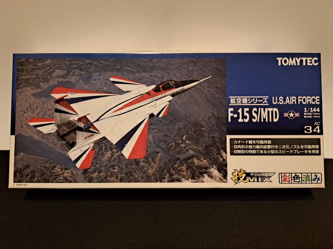 【新品】技MIX　1/144 U.S.AIR FORCE F-15 S/MTD