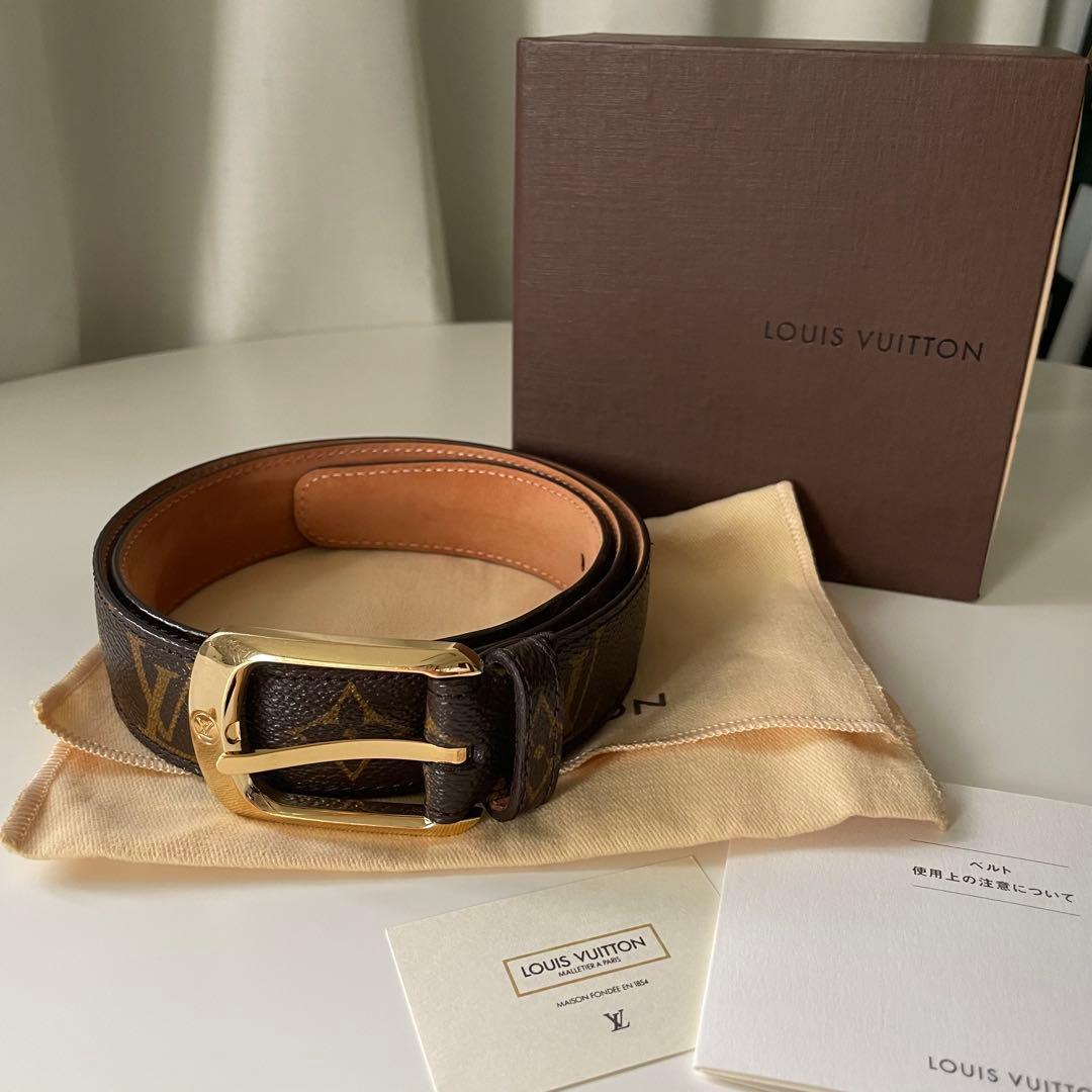 正規品 ルイヴィトン サンチュールエリプス　モノグラムベルト