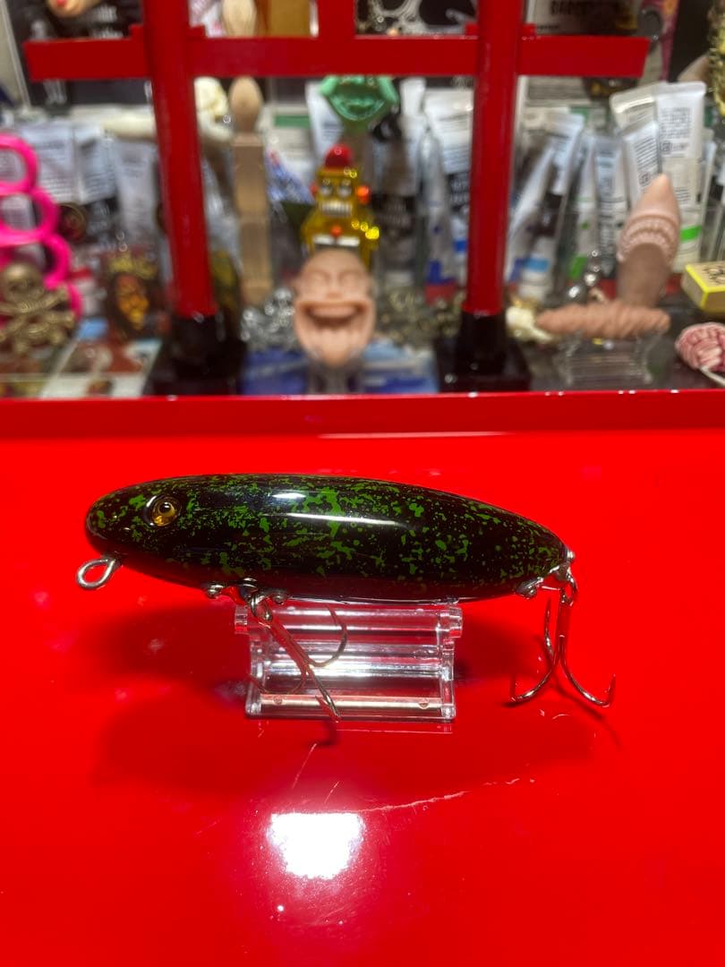 サーフェイスジョー　表層暴鮫　漆塗り　宝物ルアー　ペンシル