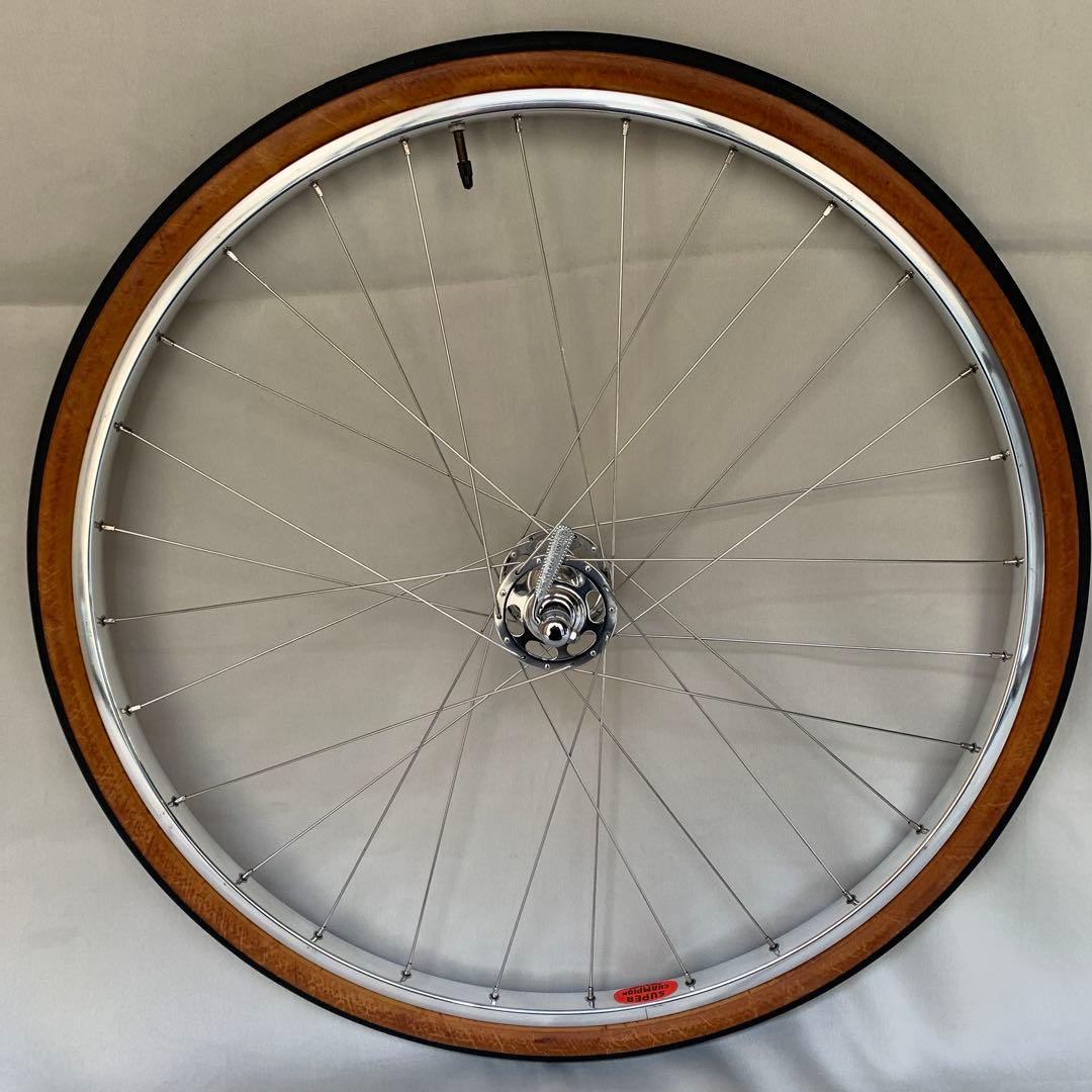 カンパニョーロレコードハブ+スーパーチャンピオン650Bリム　完組ホイール美品