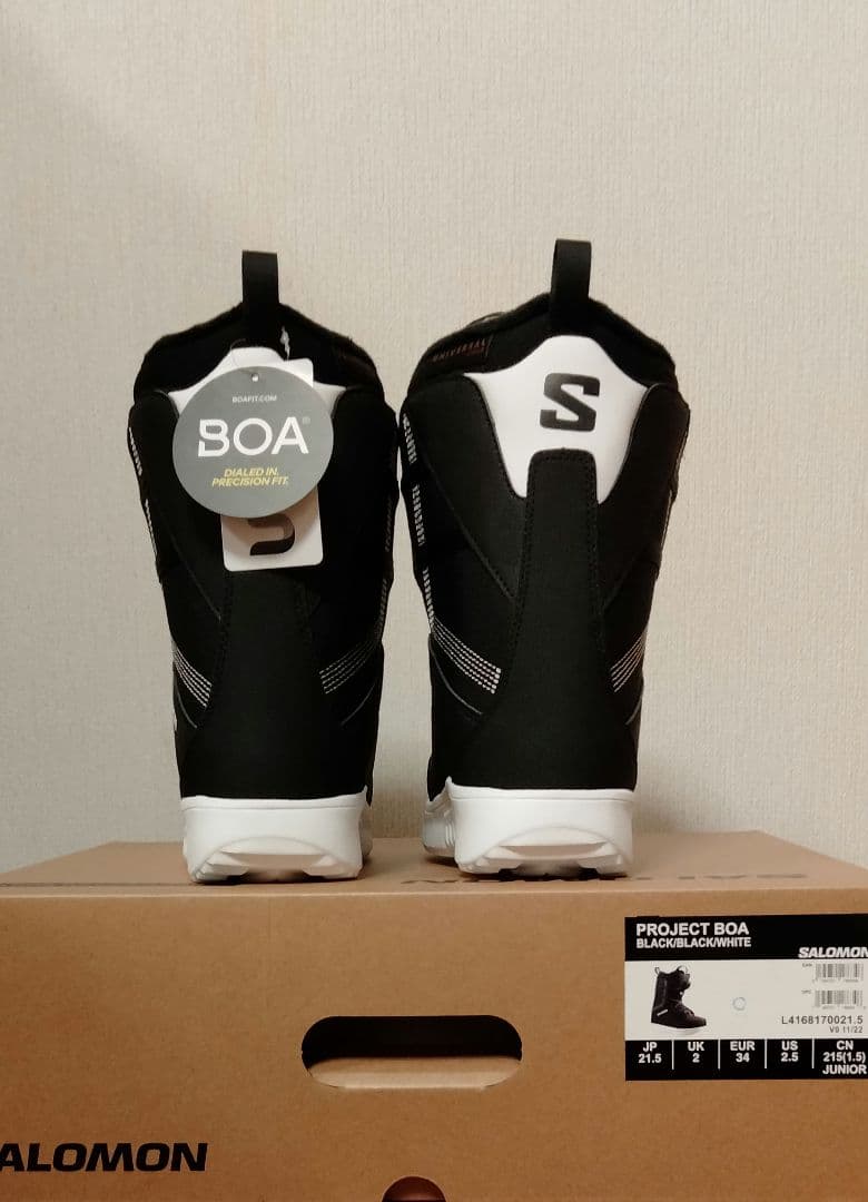SALOMON PROJECT BOA スノーボードブーツ　21.5cm