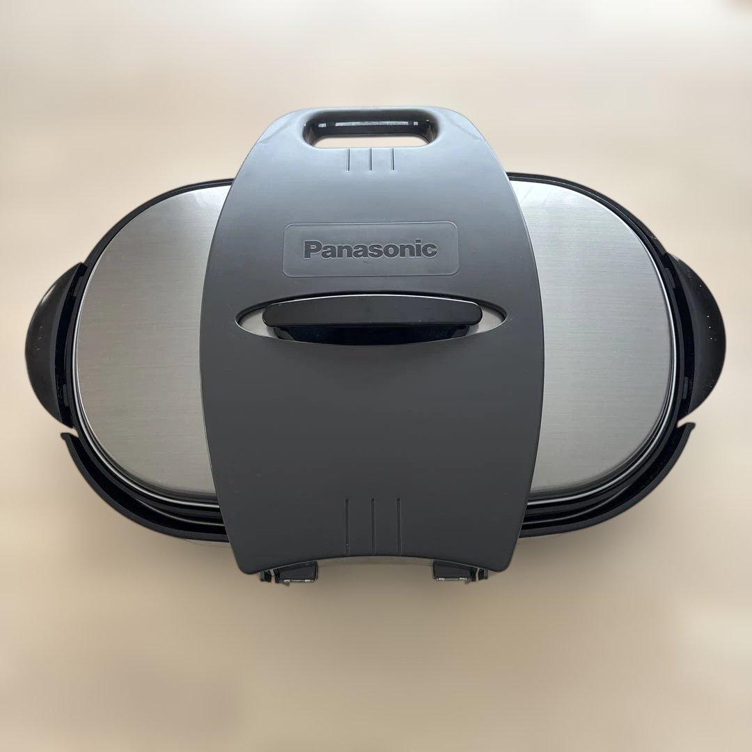 【美品】 Panasonic ワイドホットプレート 【プレート3種類】