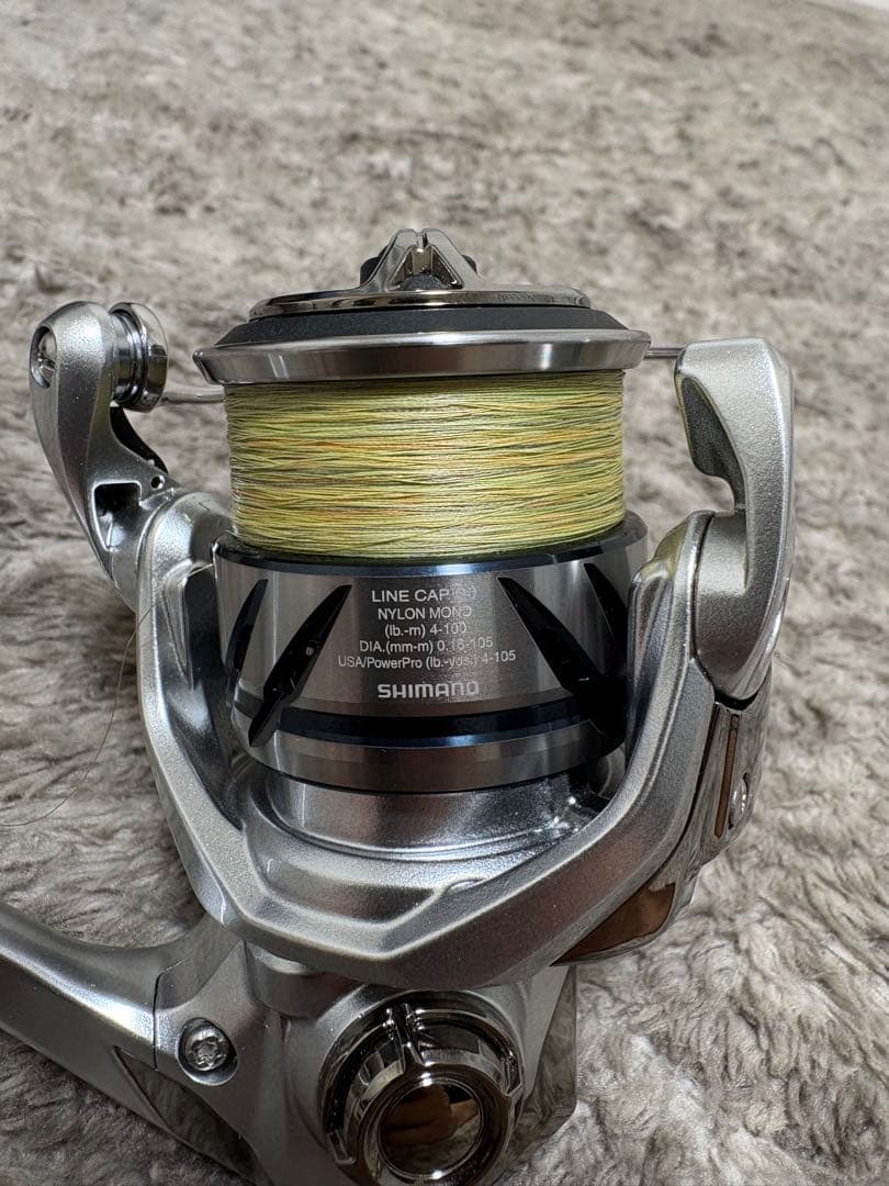 23ストラディック C2000S スピニングリール ベアリング追加済