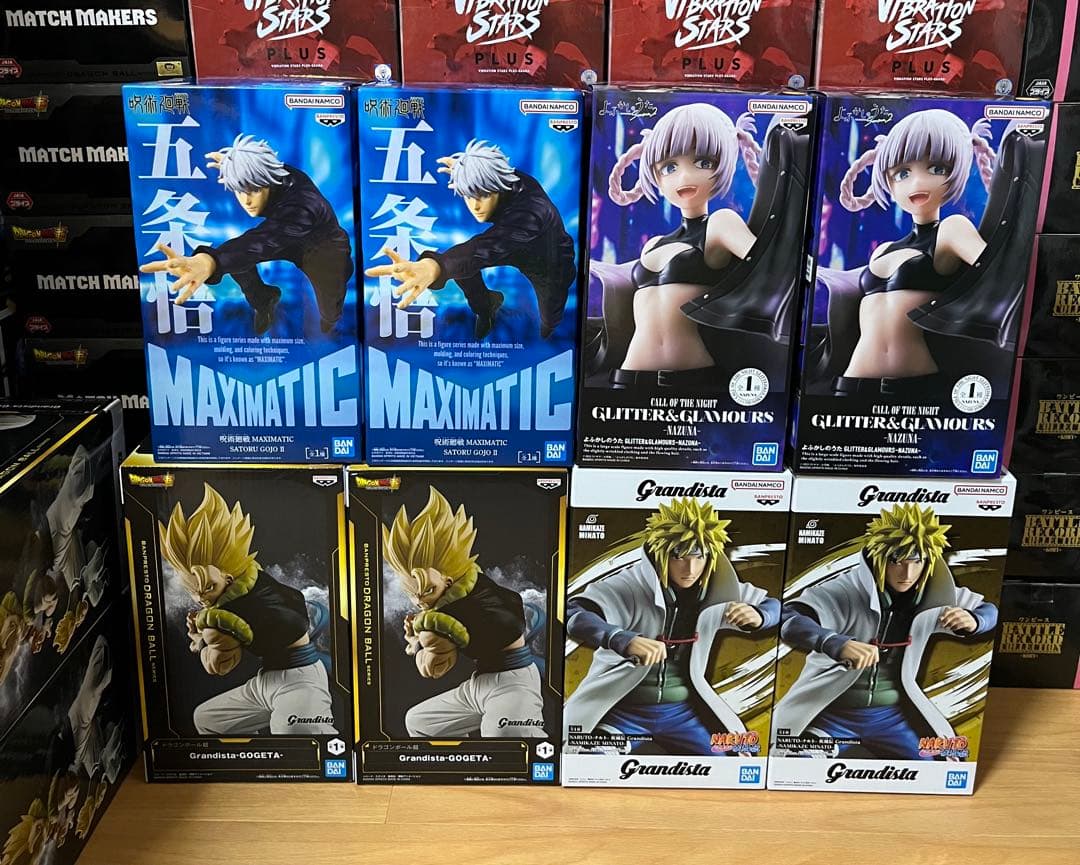 ミナト・ゴジータ・五条悟・七草ナズナ8体セット！