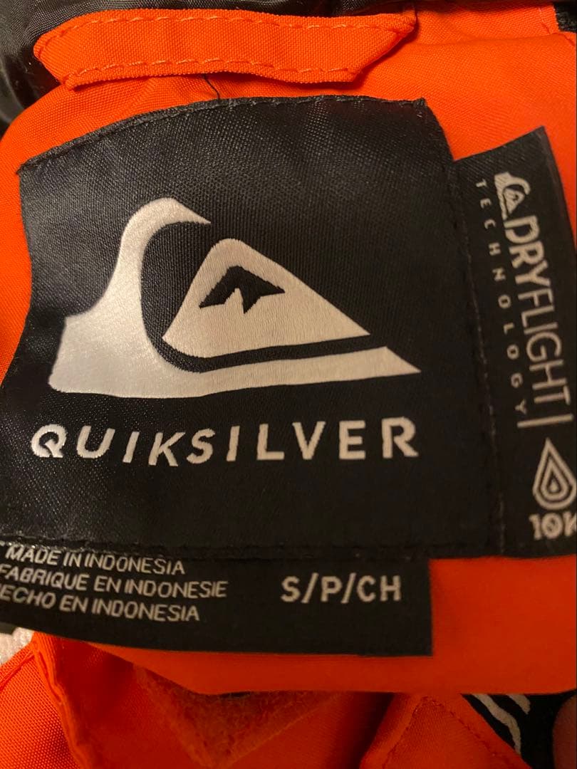 TURQUOIZ QUIKSILVER スノーボードパンツ