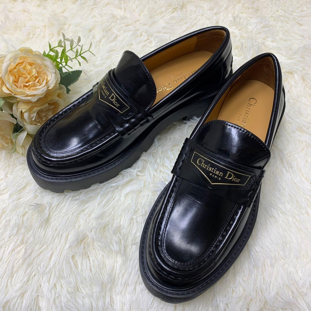 Dior Boy プラットフォーム ローファー