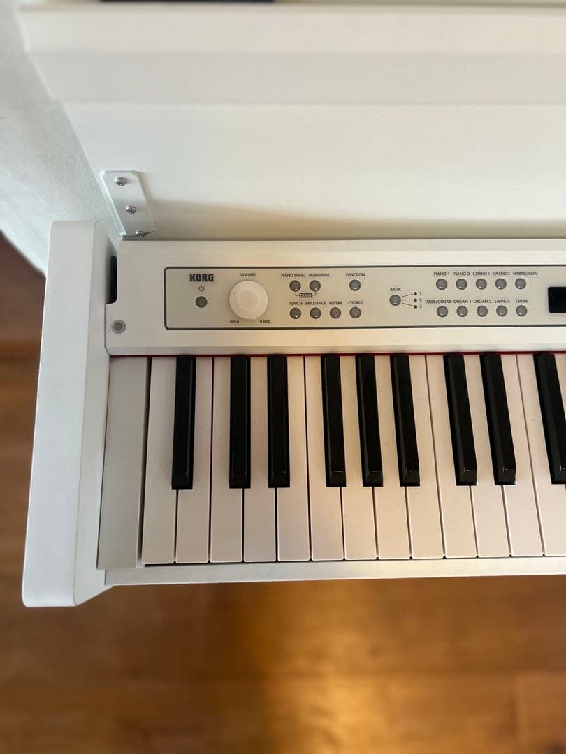 【引き取り希望⭐︎配達要相談】KORG LP-380 ホワイト電子ピアノ2023製