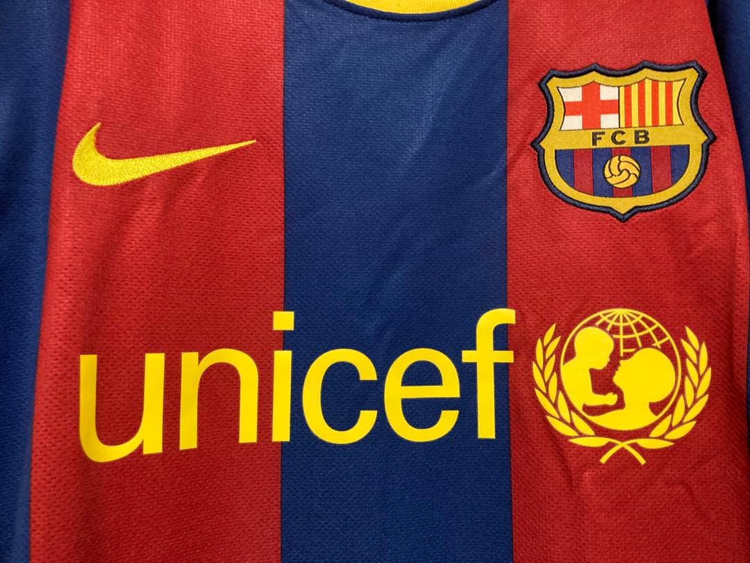 【正規品】メッシ　バルセロナ　10/11ホームレプリカ