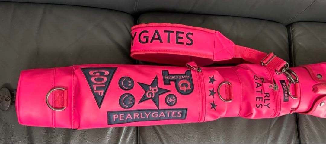 新品未使用！PEARLY GATES ピンクゴルフバッグ