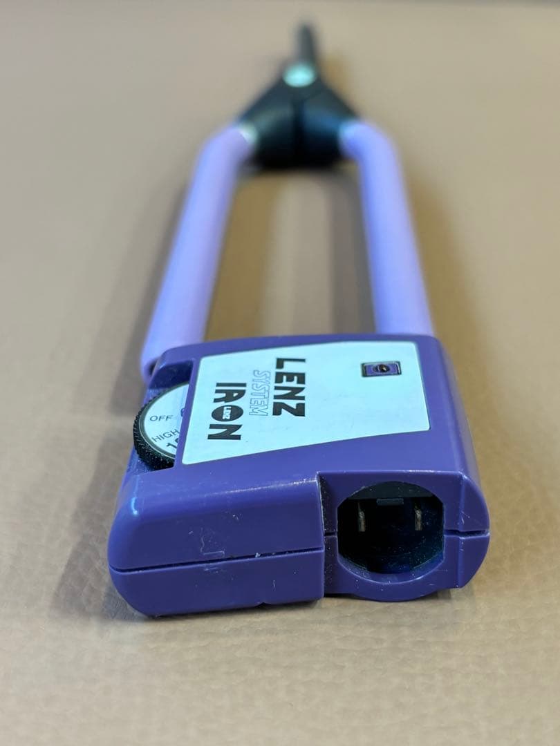 超美品　LENZ F-6Gレンツアイロン 5角6㎜アイロン