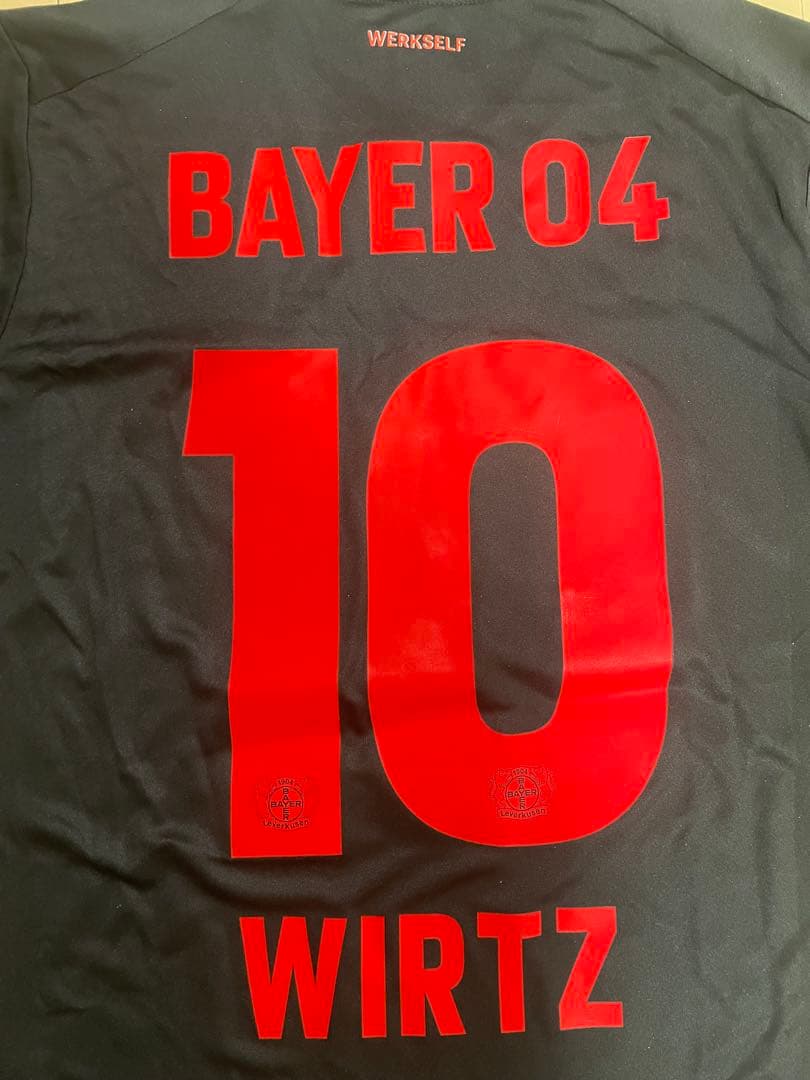 ユニフォーム レバークーゼン ヴィルツ 23/24 ブンデスリーガ 無敗優勝 M