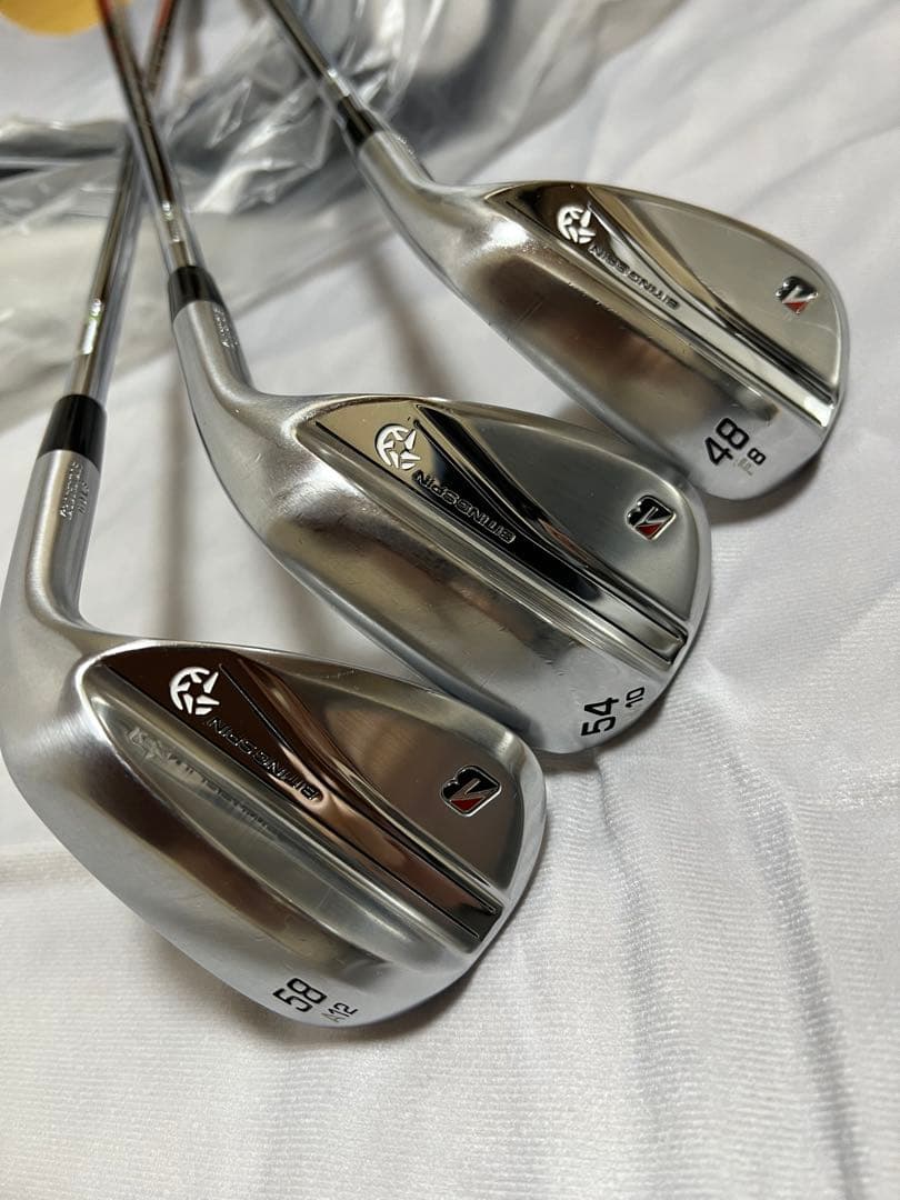 ブリヂストン BITING SPIN ウェッジ58° 54° 48° 3本セット