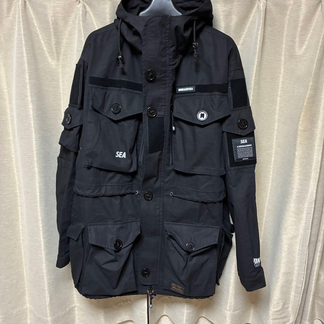 WIND AND SEA タクティカルジャケット ミリタリージャケット