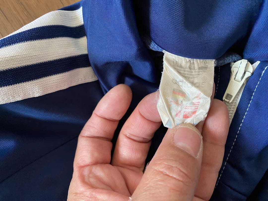 adidas トラックジャケット曲がりポケット　70s〜80s ヴィンテージ