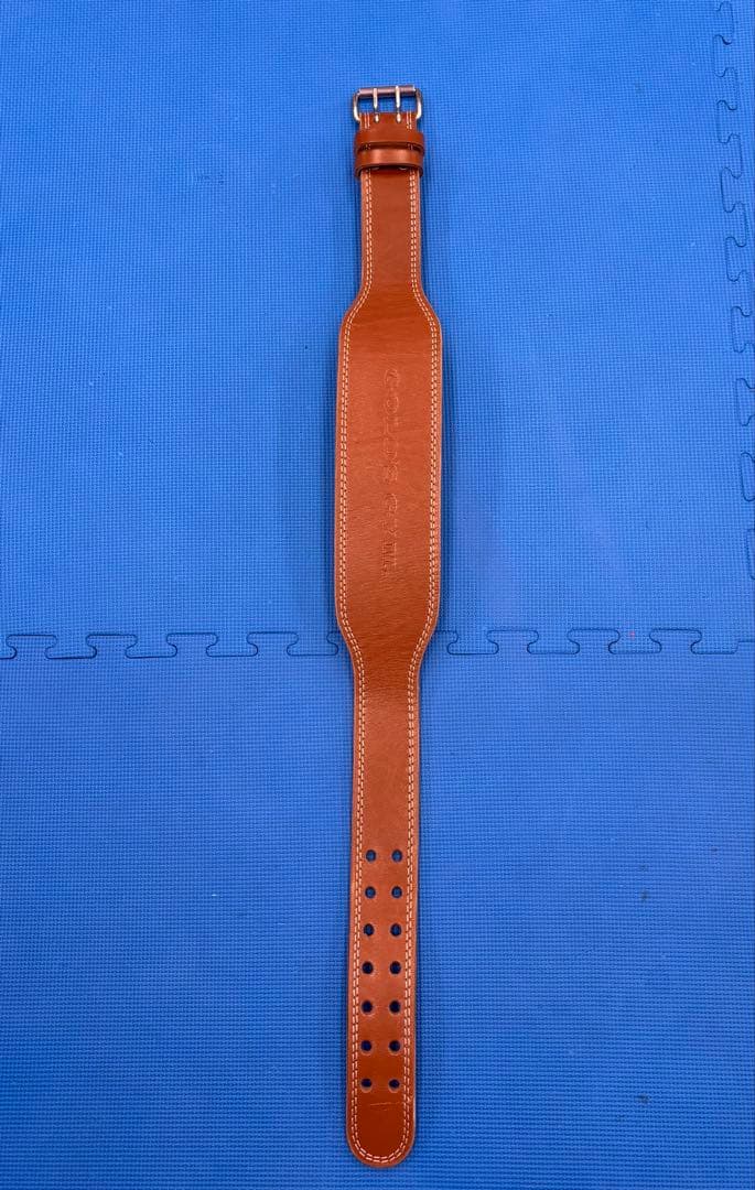 美品‼️ ゴールドジム プロレザーベルト　Ｌサイズ