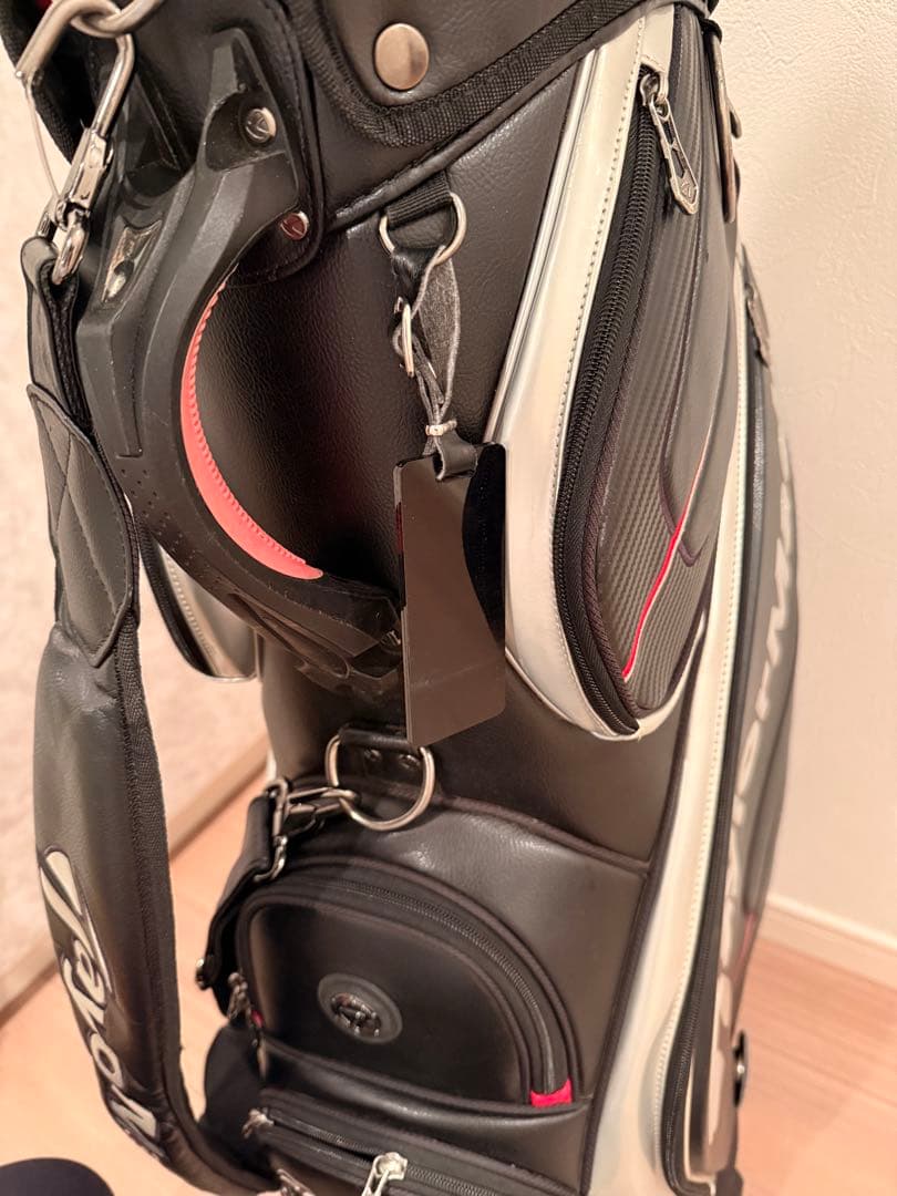 TaylorMade キャディバッグ ブラック　9.5型　47インチ対応
