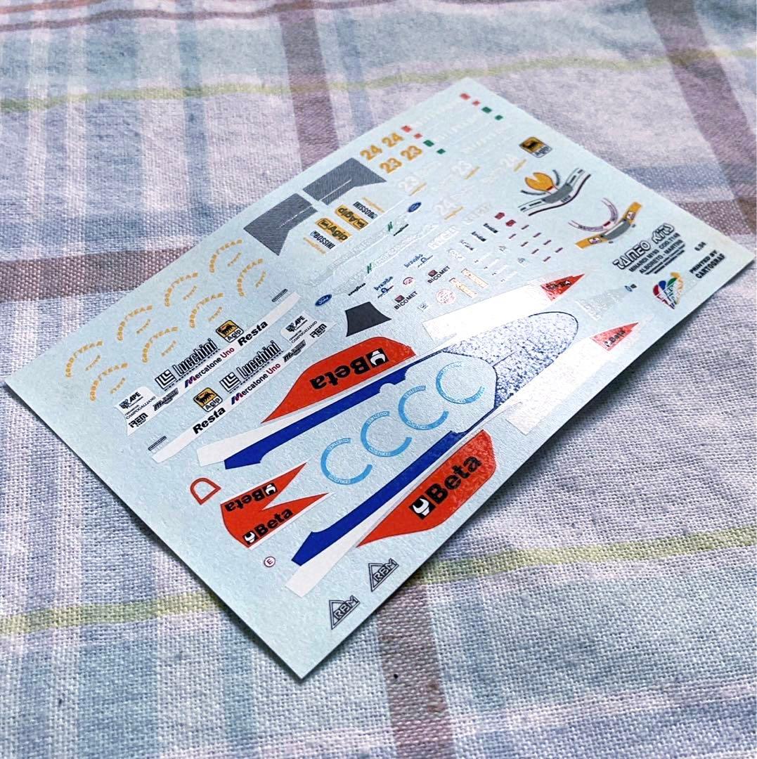 当時モノ タメオ 1/43 ミナルディ M193B・フォード Tameo