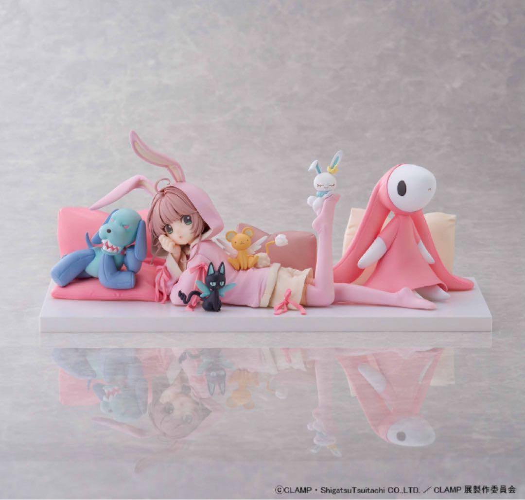 新品未開封CLAMP展記念 木之本桜 スケールフィギュア　彩色原型