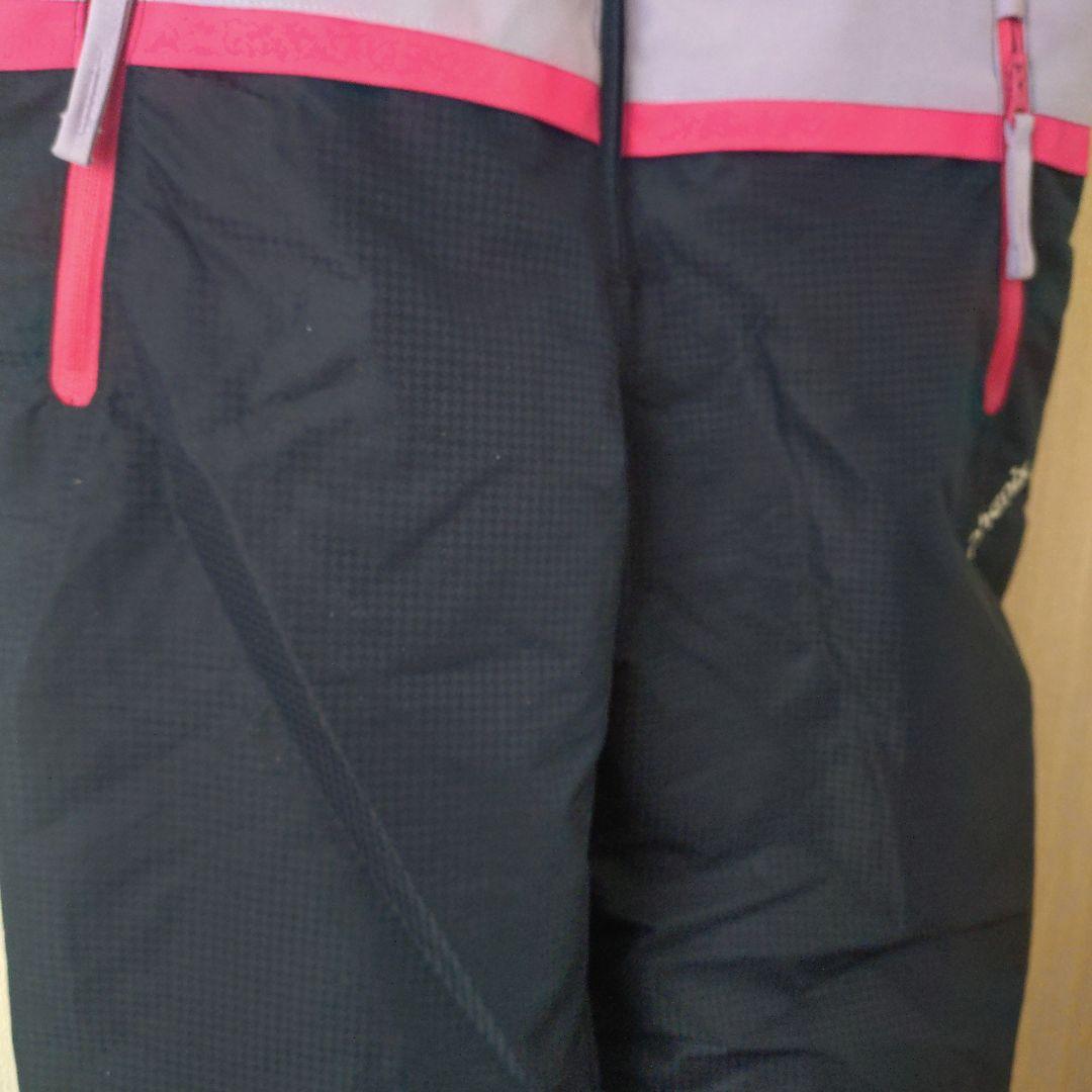 美品【phenix】150　上下セットスキーウエア　水色系（上）✕紺色系（下）