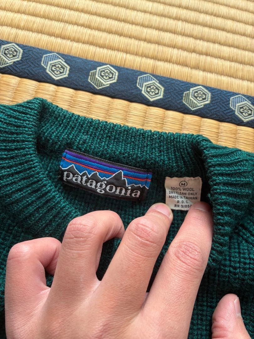 80s patagonia シャモニーガイドセーター