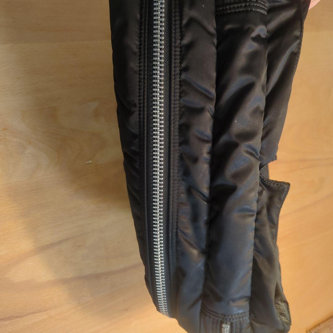 【廃盤】ポーター　PORTER タンカー　ブラック ショルダーバッグ　やや大きめ