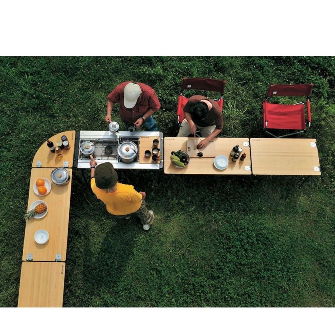  peak マルチファンクションテーブル ロング竹　IGTロングセット