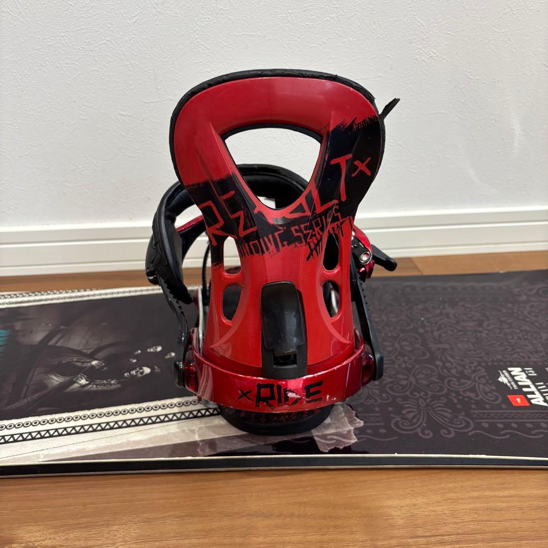 スノーボード（ALLIAN）154cm ビンディング（RIDE）付き セット
