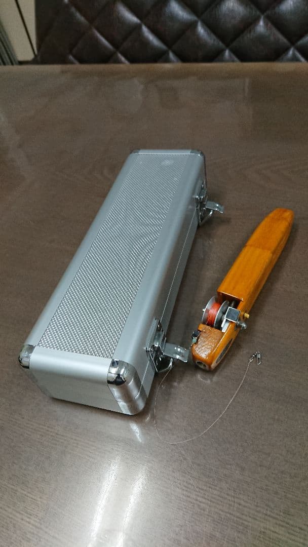 【お値下げ!!】K-ZAN★K2 ワカサギ電動リール（アルミケース付属です）