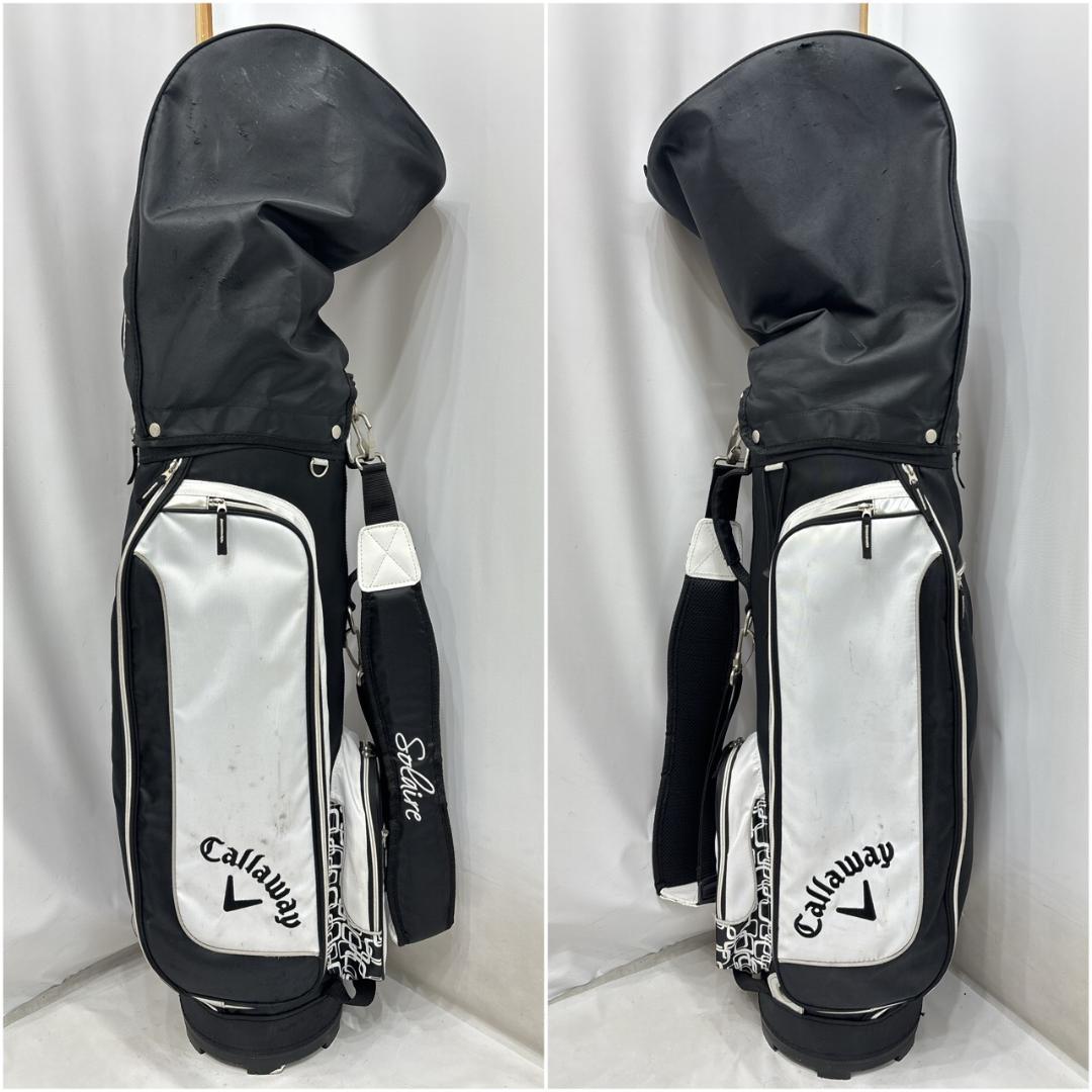 レディース右利き初心者用　キャロウェイ　ソレイル　ハーフゴルフセット　W2752