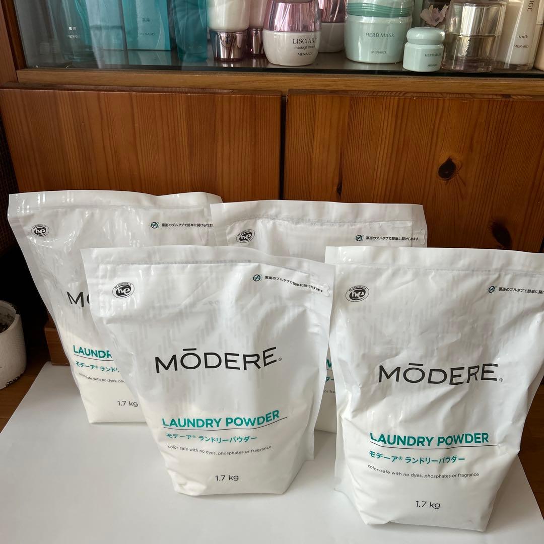 KK様限定　　MÖDERE ランドリーパウダー 1.7kgかける✖️4