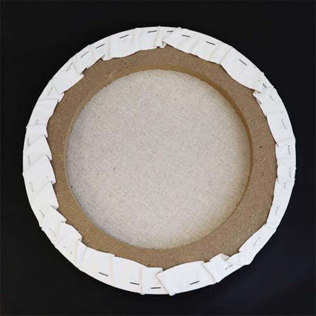 油絵原画 MOON 油彩画 原画 月 画鋲で設置可能