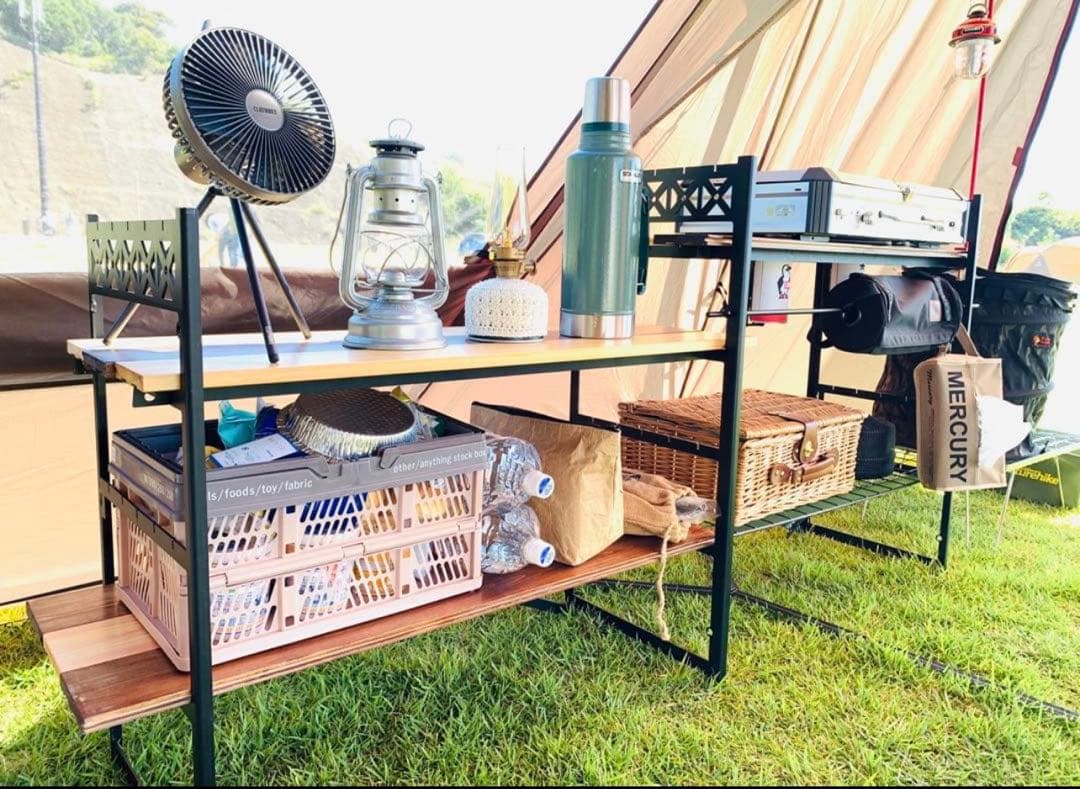 CAMP873 マルチアイアンラックTUNAGU