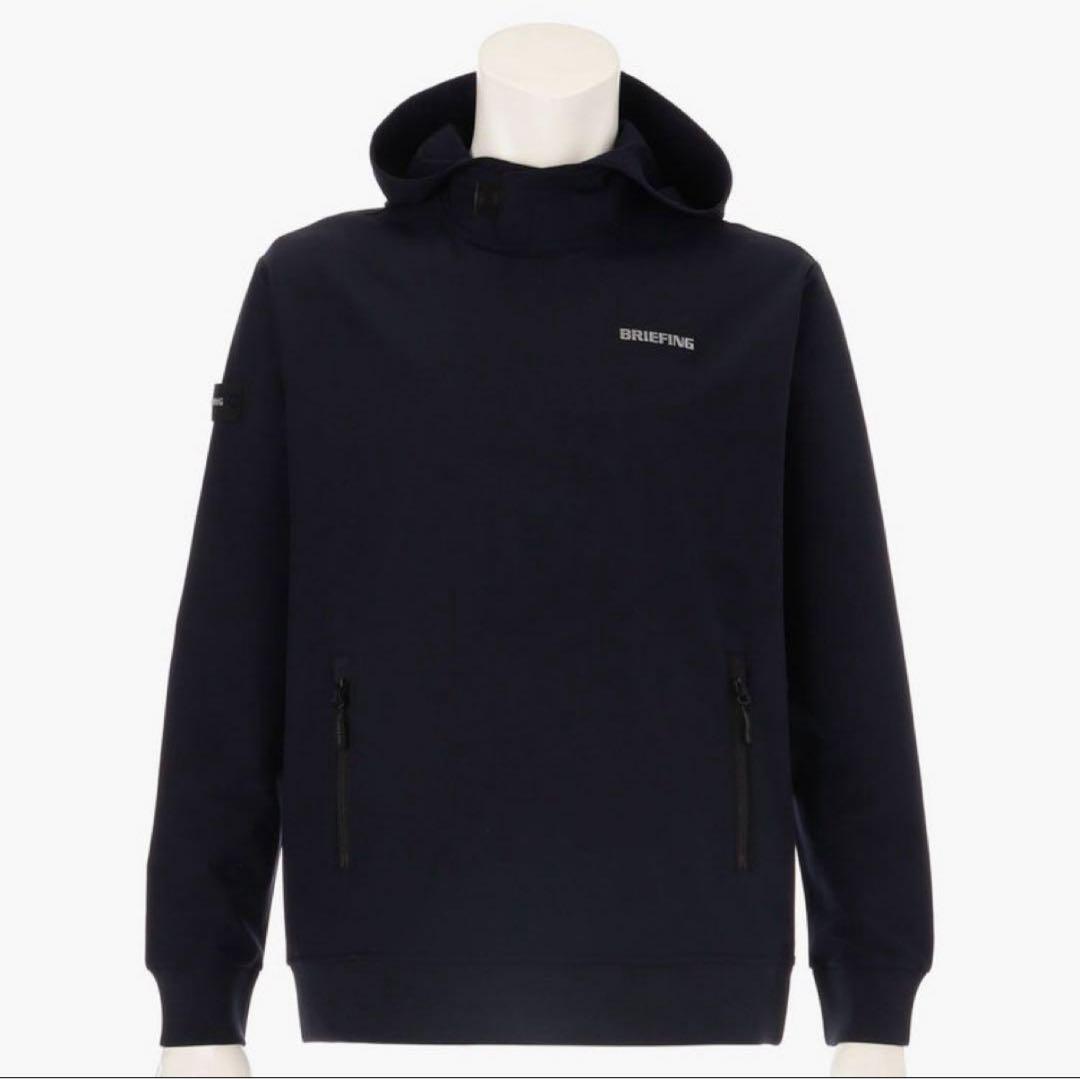 【新品・タグ付き】 今期新作 BRIEFING メンズ フーディー ネイビー L