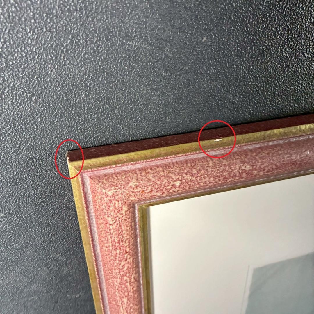 美品 マリー・ローランサン「夢想（二人の女）」リトグラフ 刷師サイン入 フランス