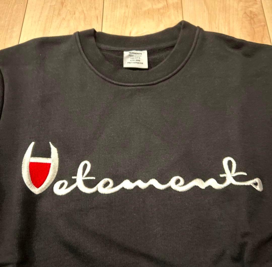 vetements スウェット