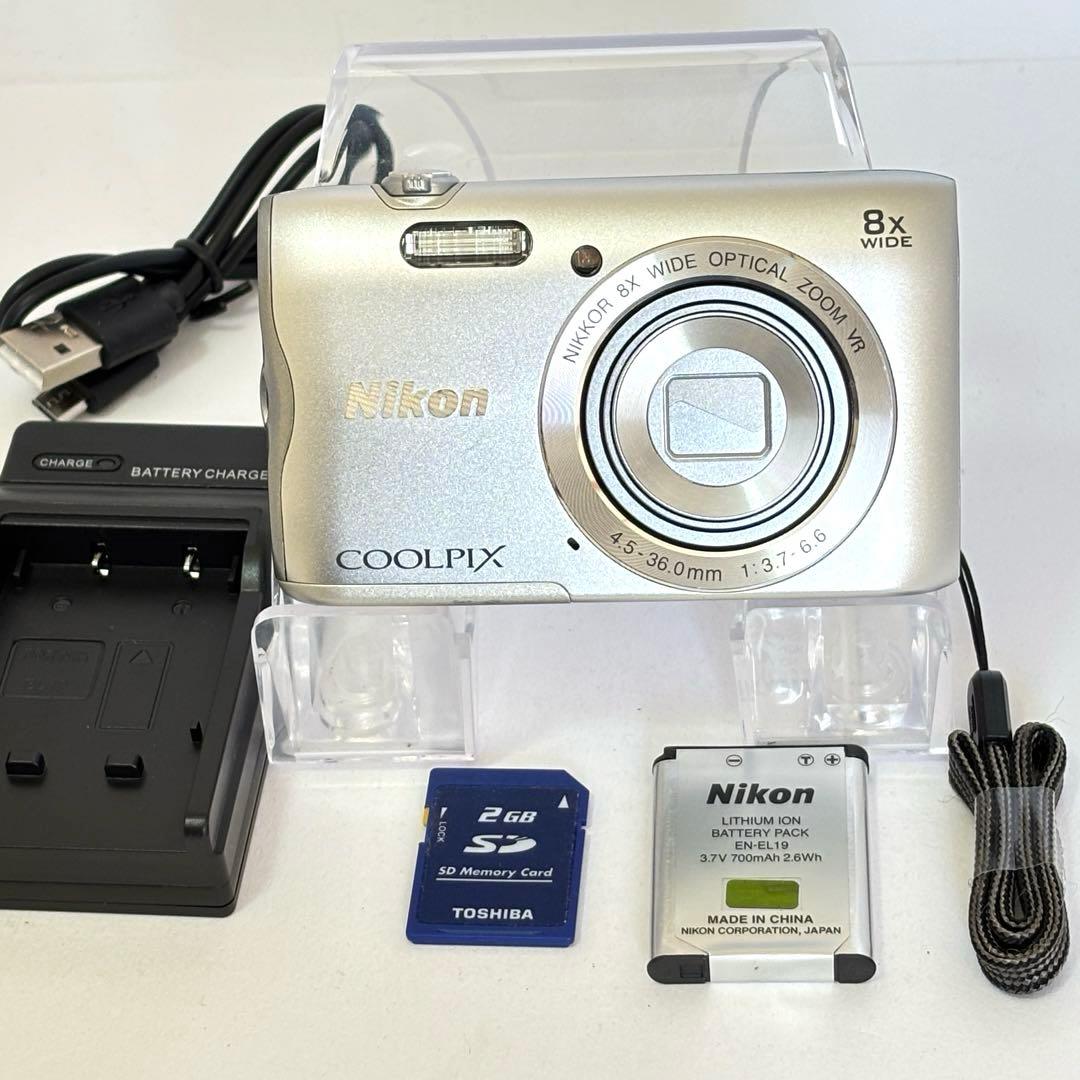 Nikon coolpix A300 ニコン　コンデジ　【SDカード付】