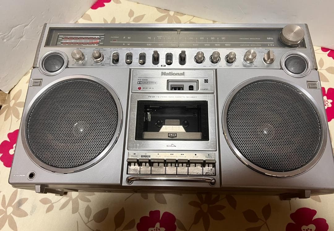美品 動作品 ラジカセ National RX-5500