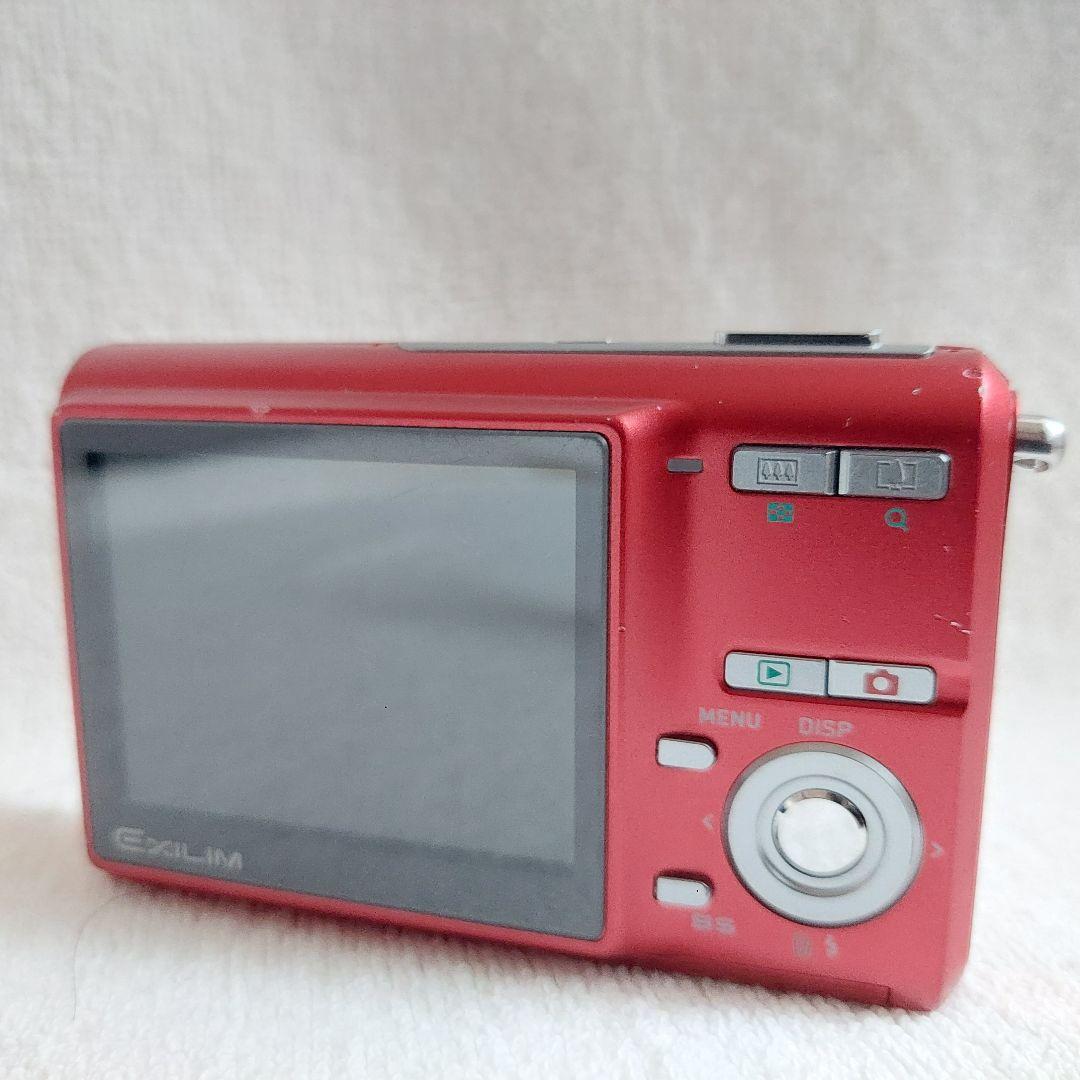 美品 CASIO コンパクトデジタルカメラ EXILIM EX-Z60 赤