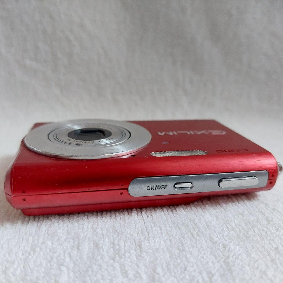 美品 CASIO コンパクトデジタルカメラ EXILIM EX-Z60 赤